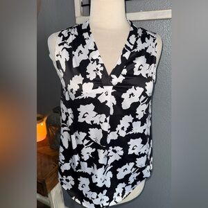 Alfani Floral V-Neck Blouse